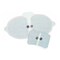Veridian Healthcare TENS Replacement Pads (1-Sm Pad, 1-Lg Pad) for 22-041 22-047 - alternate 1